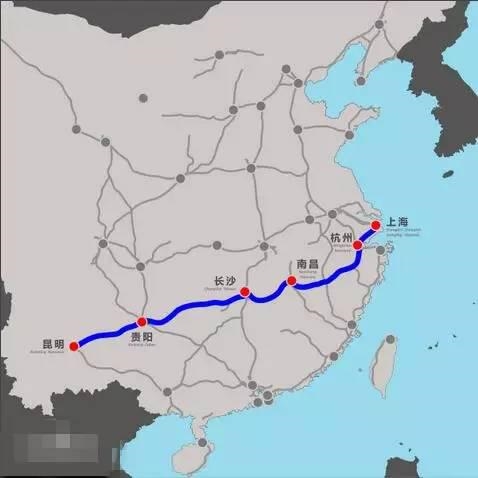 350公里/小時(shí)！中國東西向最長高鐵將通車